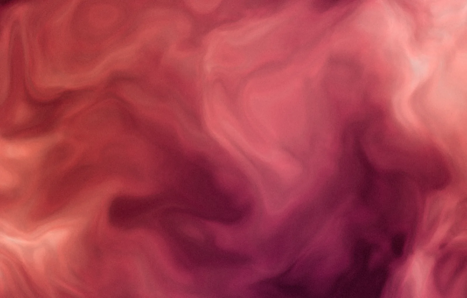 Abstract gradient: dusty rose and crimson, soft and smoke-like