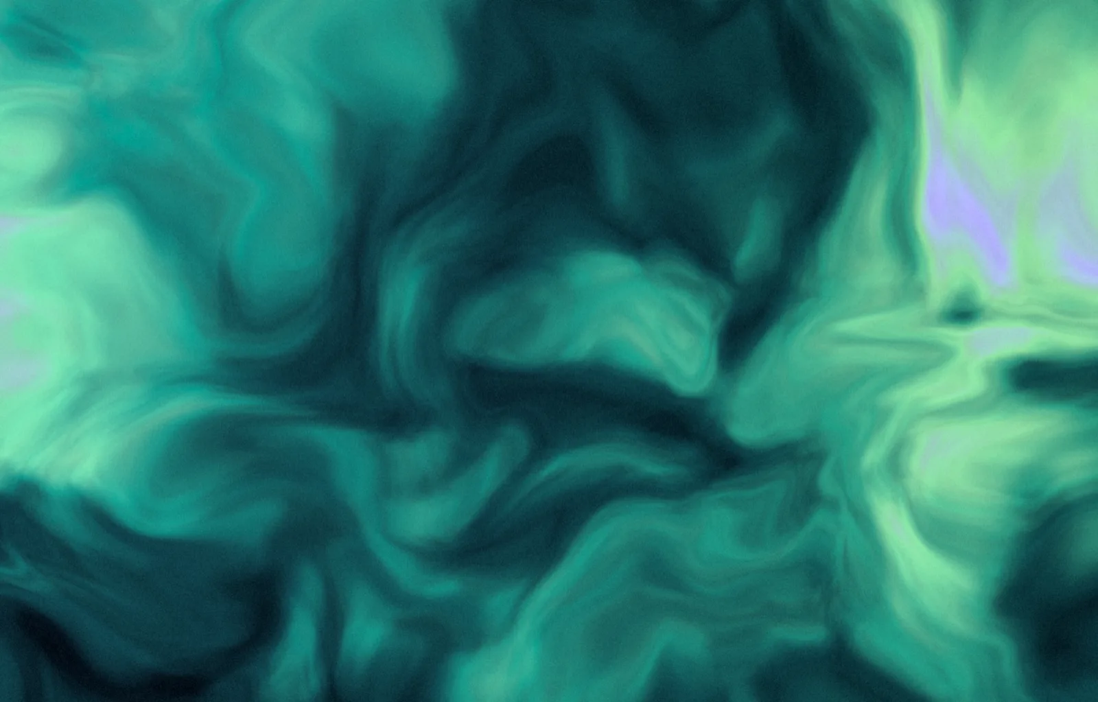 Abstract gradient: deep teal and green, calm and clouded